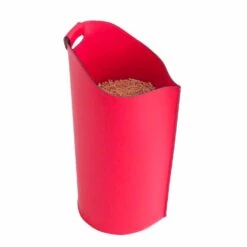 Indoor Pellet Houder Mand Lederen 15 Kg Sapel Ontwerp -PeeWee-winkel cesto porta pellet da interno in cuoio 15 kg di design sapel 10