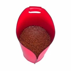Indoor Pellet Houder Mand Lederen 15 Kg Sapel Ontwerp -PeeWee-winkel cesto porta pellet da interno in cuoio 15 kg di design sapel 12