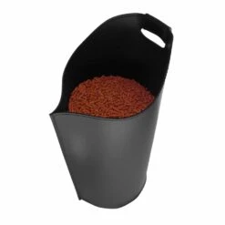 Indoor Pellet Houder Mand Lederen 15 Kg Sapel Ontwerp -PeeWee-winkel cesto porta pellet da interno in cuoio 15 kg di design sapel 9