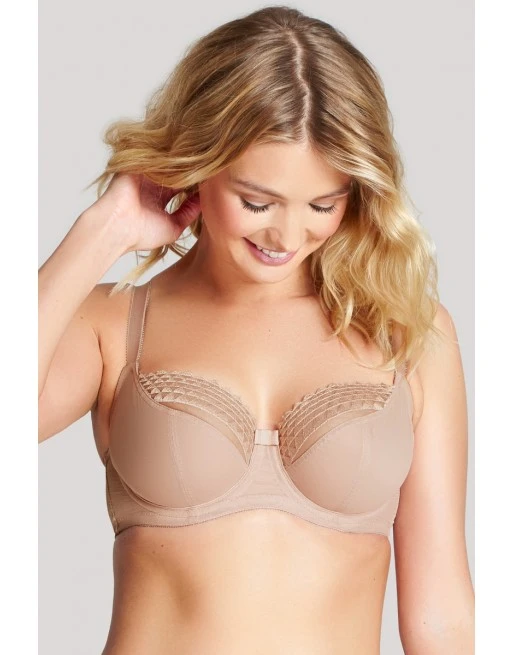 Cleo By Panache Asher Balconnet BH Kleine En Grote Maten 60-85 Cup D Tot J - Latte - 9971 3 Cleo By Panache Asher Balconnet BH Kleine En Grote Maten 60-85 Cup D Tot J - Latte - 9971