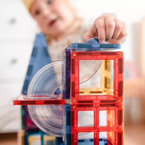 Connetix Magnetische Tegels Knikkerbaan - 92st 4 Connetix Magnetische Tegels Knikkerbaan - 92st - Afbeelding 3