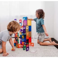 Connetix Magnetische Tegels Knikkerbaan - 92st 15 Connetix Magnetische Tegels Knikkerbaan - 92st -PeeWee-winkel connetix knikkerbaan 92st 4