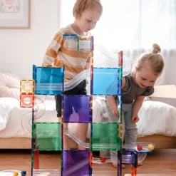 Connetix Magnetische Tegels Knikkerbaan - 92st 17 Connetix Magnetische Tegels Knikkerbaan - 92st -PeeWee-winkel connetix knikkerbaan 92st 6