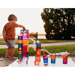 Connetix Magnetische Tegels Knikkerbaan - 92st 19 Connetix Magnetische Tegels Knikkerbaan - 92st -PeeWee-winkel connetix knikkerbaan 92st 8