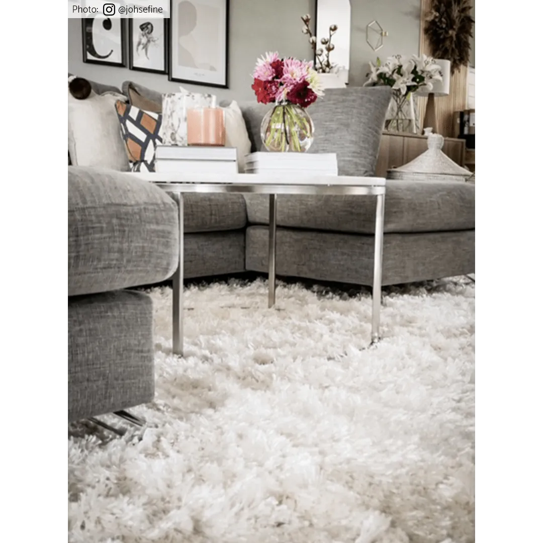 Hoogpolig Vloerkleed - Janjira (offwhite) 22 Hoogpolig Vloerkleed - Janjira (offwhite) - Afbeelding 20