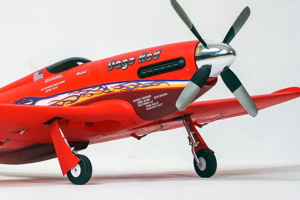 FMS P51D MUSTANG DAGO RED 1100 PNP 4 FMS P51D MUSTANG DAGO RED 1100 PNP - Afbeelding 2