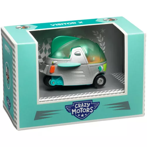 Djeco Crazy Motors Auto - Visitor X 4 Djeco Crazy Motors Auto - Visitor X - Afbeelding 2