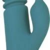 Eve's Oplaadbare Stotende Rabbit Vibrator - Groen 1 Eve's Oplaadbare Stotende Rabbit Vibrator - Groen -PeeWee-winkel eve s rechargeable thrusting rabbit i 1