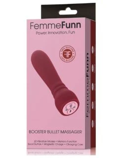 FemmeFunn Booster Bullet Maroon 13 FemmeFunn Booster Bullet Maroon -PeeWee-winkel femmefunn booster bullet maroon 5