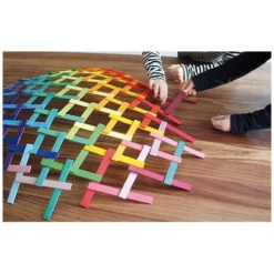 Grimm's Leonardo Latten - Regenboog (100st) -PeeWee-winkel grimm s leonardo latten regenboog 100st 1