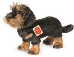 Hermann Teddy Stofftier Rauhaardackel Stehend 28 Cm