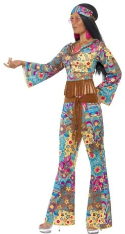 Hippie Flower Power Outfit Dames -PeeWee-winkel hippie flower power outfit dames 2