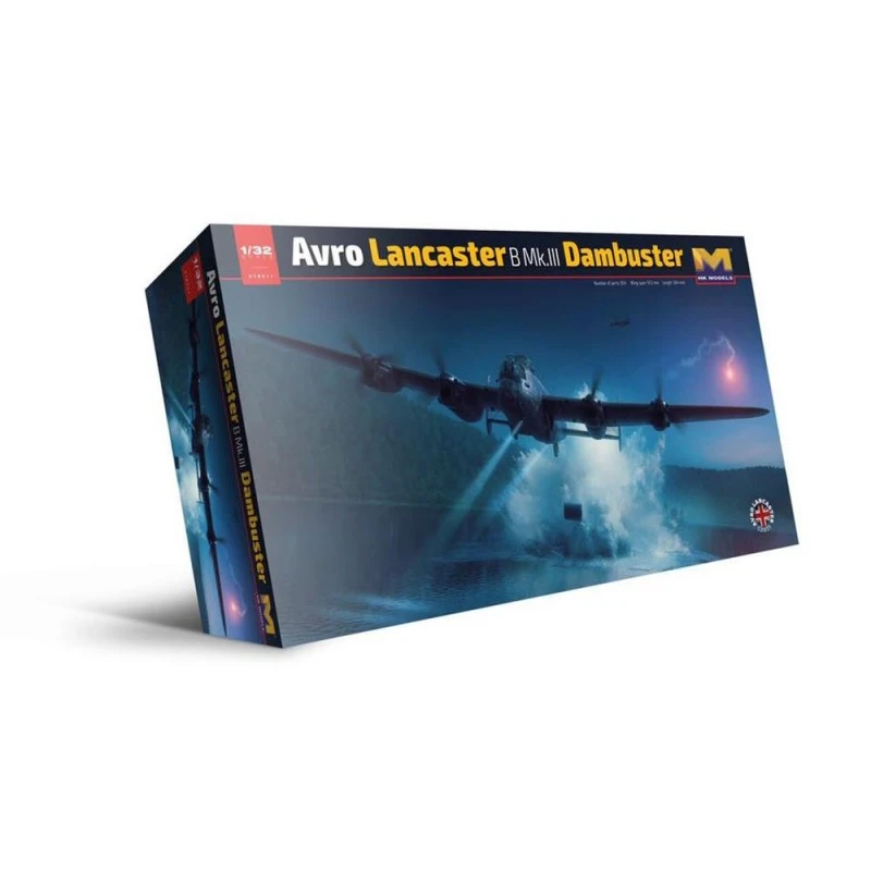 HONG KONG MODEL: 1/32; Lancaster B Mk III. Dambuster 5 HONG KONG MODEL: 1/32; Lancaster B Mk III. Dambuster - Afbeelding 3