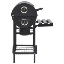 VidaXL Barbecuevat Met Wielen En Schappen 115x85x95 Cm Staal Zwart 16 VidaXL Barbecuevat Met Wielen En Schappen 115x85x95 Cm Staal Zwart -PeeWee-winkel image 4 313636