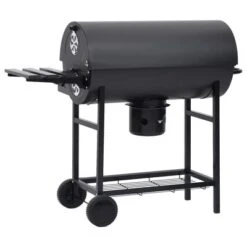 VidaXL Barbecuevat Met Wielen En Schappen 115x85x95 Cm Staal Zwart 17 VidaXL Barbecuevat Met Wielen En Schappen 115x85x95 Cm Staal Zwart -PeeWee-winkel image 5 313636