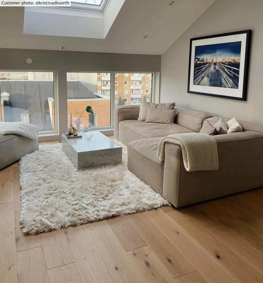 Hoogpolig Vloerkleed - Janjira (offwhite) 11 Hoogpolig Vloerkleed - Janjira (offwhite) - Afbeelding 9