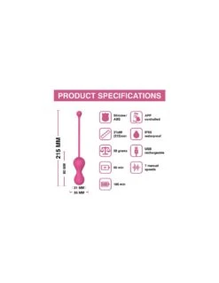 Magic Motion Smart Kegel Master Balls Pink 15 Magic Motion Smart Kegel Master Balls Pink -PeeWee-winkel magic motion smart kegel master balls pink 5