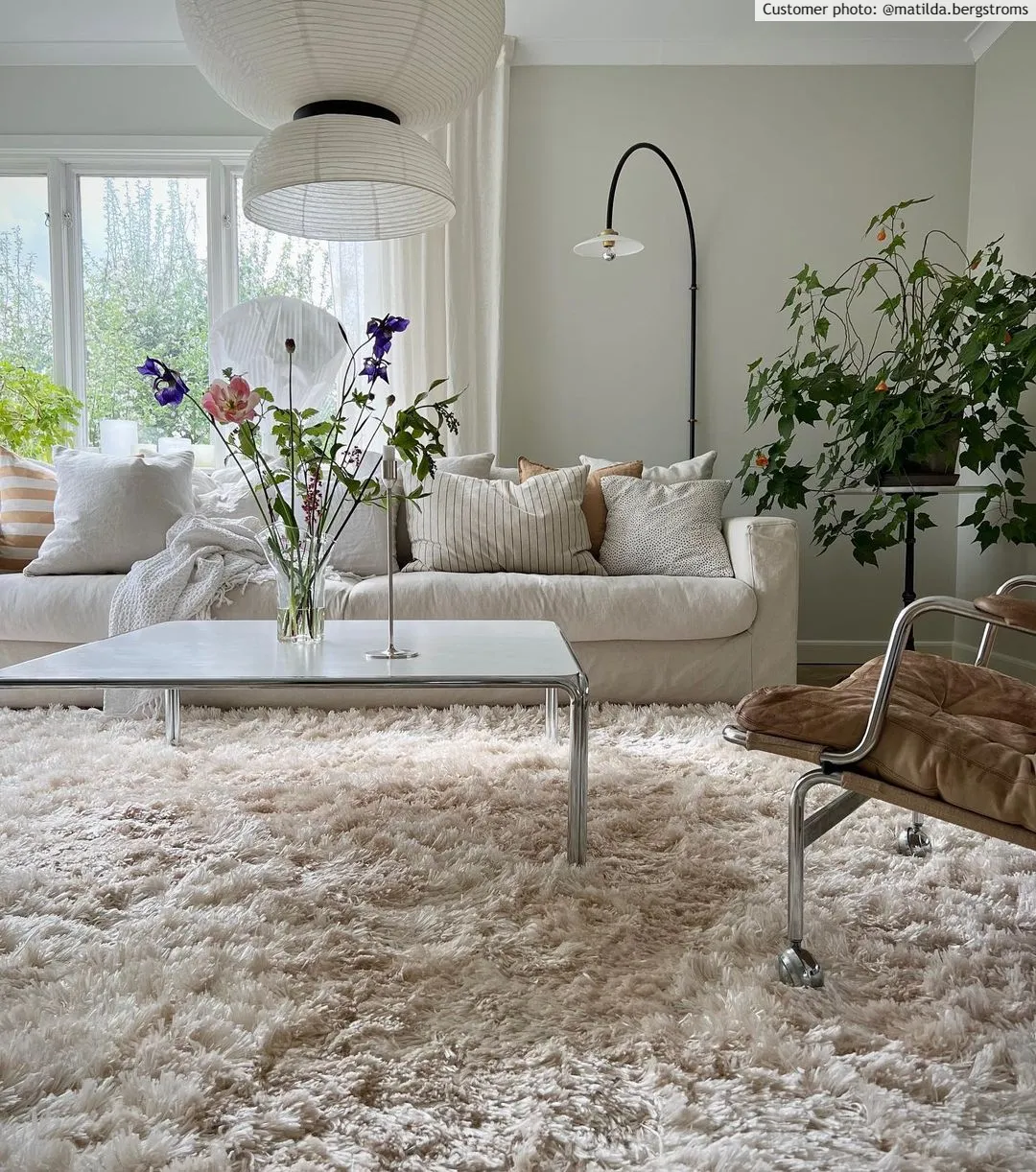 Hoogpolig Vloerkleed - Janjira (offwhite) 15 Hoogpolig Vloerkleed - Janjira (offwhite) - Afbeelding 13