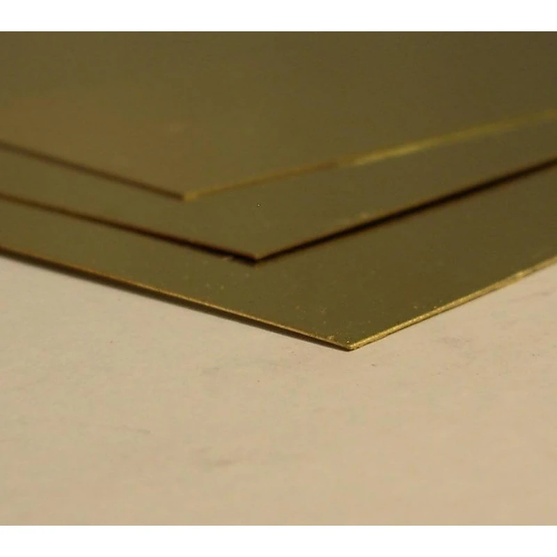 Messing Plaat 400x200mm | 1.0mm 2 Messing Plaat 400x200mm | 1.0mm