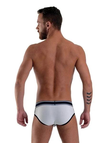 Mister B Urban Bronx Slip - Wit-S 4 Mister B Urban Bronx Slip - Wit-S - Afbeelding 2