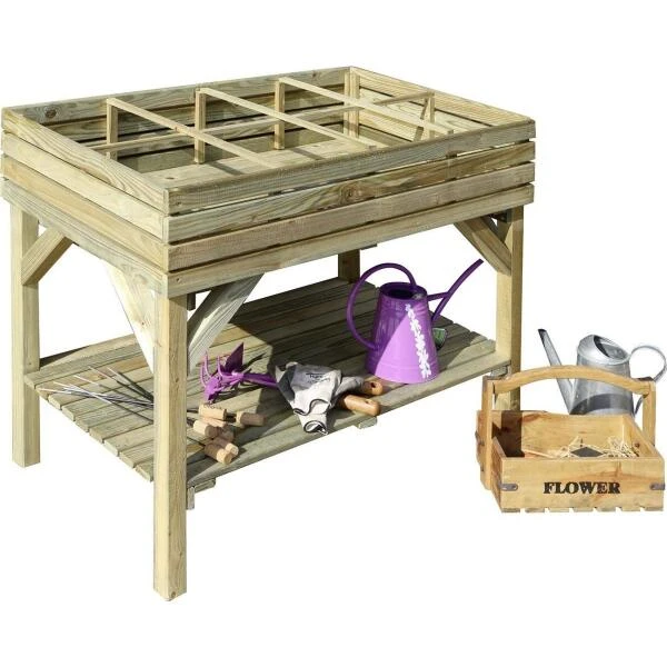 Moestuinbak 108 L Verhoogd - 100 × 60 × 80 Cm 3 Moestuinbak 108 L Verhoogd - 100 × 60 × 80 Cm