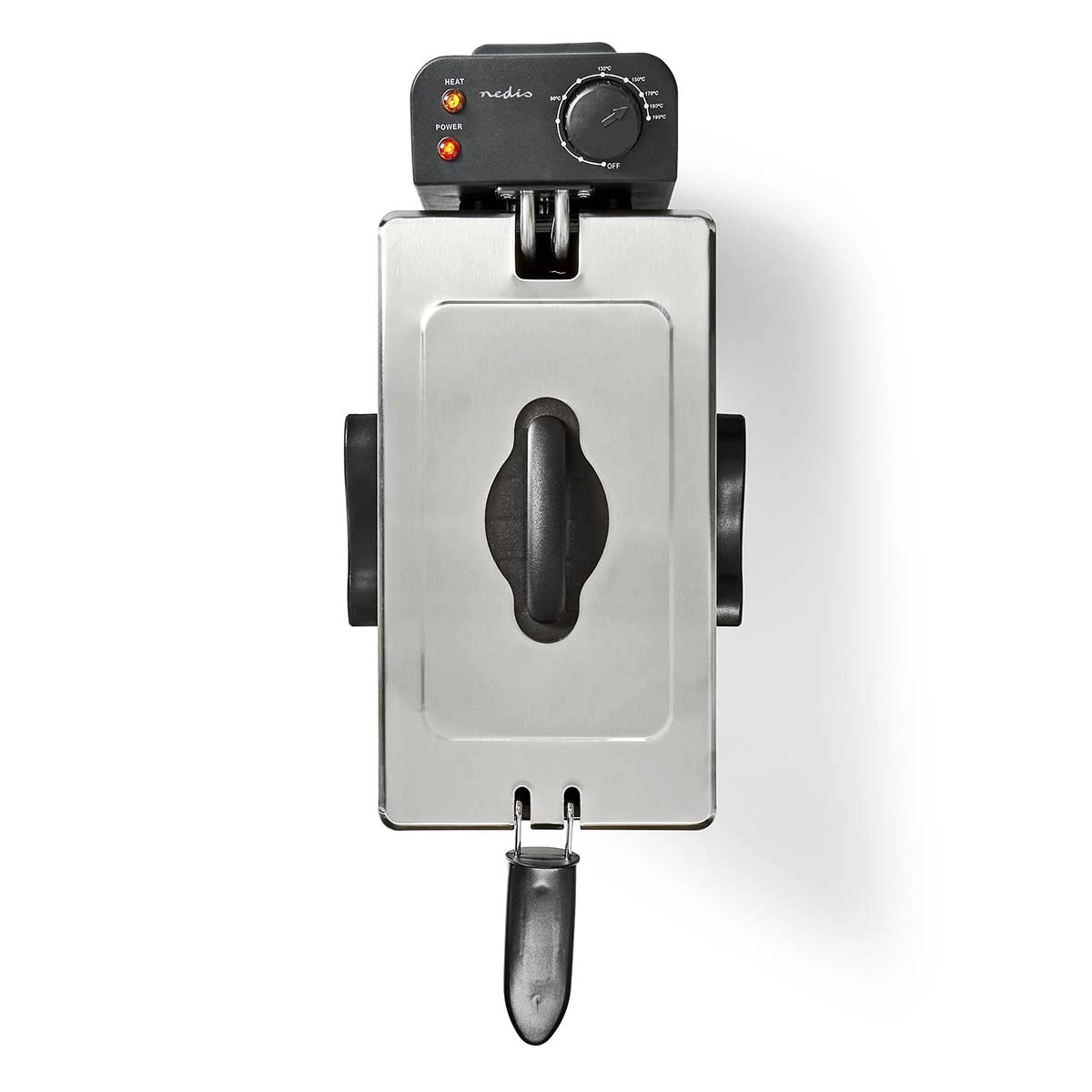 Nedis Nedis KADF301FSR Frituurpan Aluminium (2200W, 3L) 5 Nedis Nedis KADF301FSR Frituurpan Aluminium (2200W, 3L) - Afbeelding 5