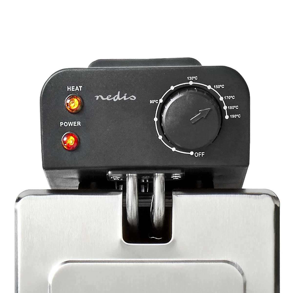 Nedis Nedis KADF301FSR Frituurpan Aluminium (2200W, 3L) 7 Nedis Nedis KADF301FSR Frituurpan Aluminium (2200W, 3L) - Afbeelding 7