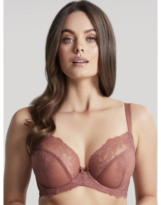 Panache Ana Plunge BH Kleine En Grote Maten + Grote Cupmaat D Tot J / T. 60-85 - Sienna - 9396 3 Panache Ana Plunge BH Kleine En Grote Maten + Grote Cupmaat D Tot J / T. 60-85 - Sienna - 9396