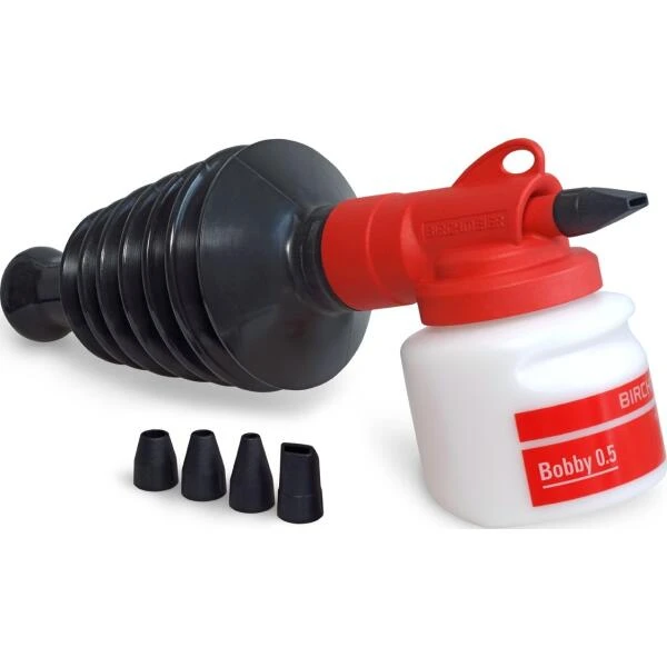 Poederverstuiver Birchmeier Bobby + 5 Mondstukken 3 Poederverstuiver Birchmeier Bobby + 5 Mondstukken