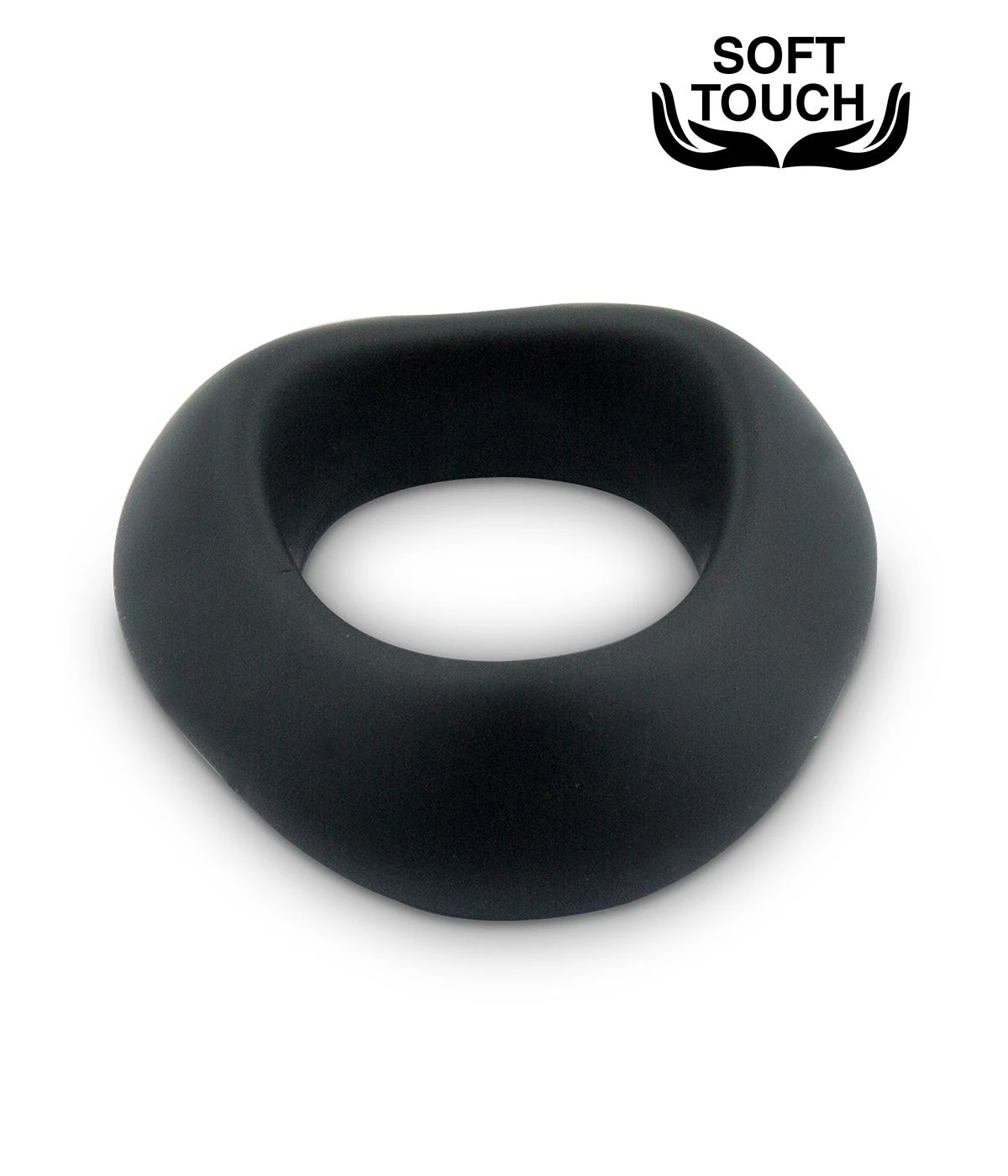 Master Series Polygon Cockring - Zwart 3 Master Series Polygon Cockring - Zwart