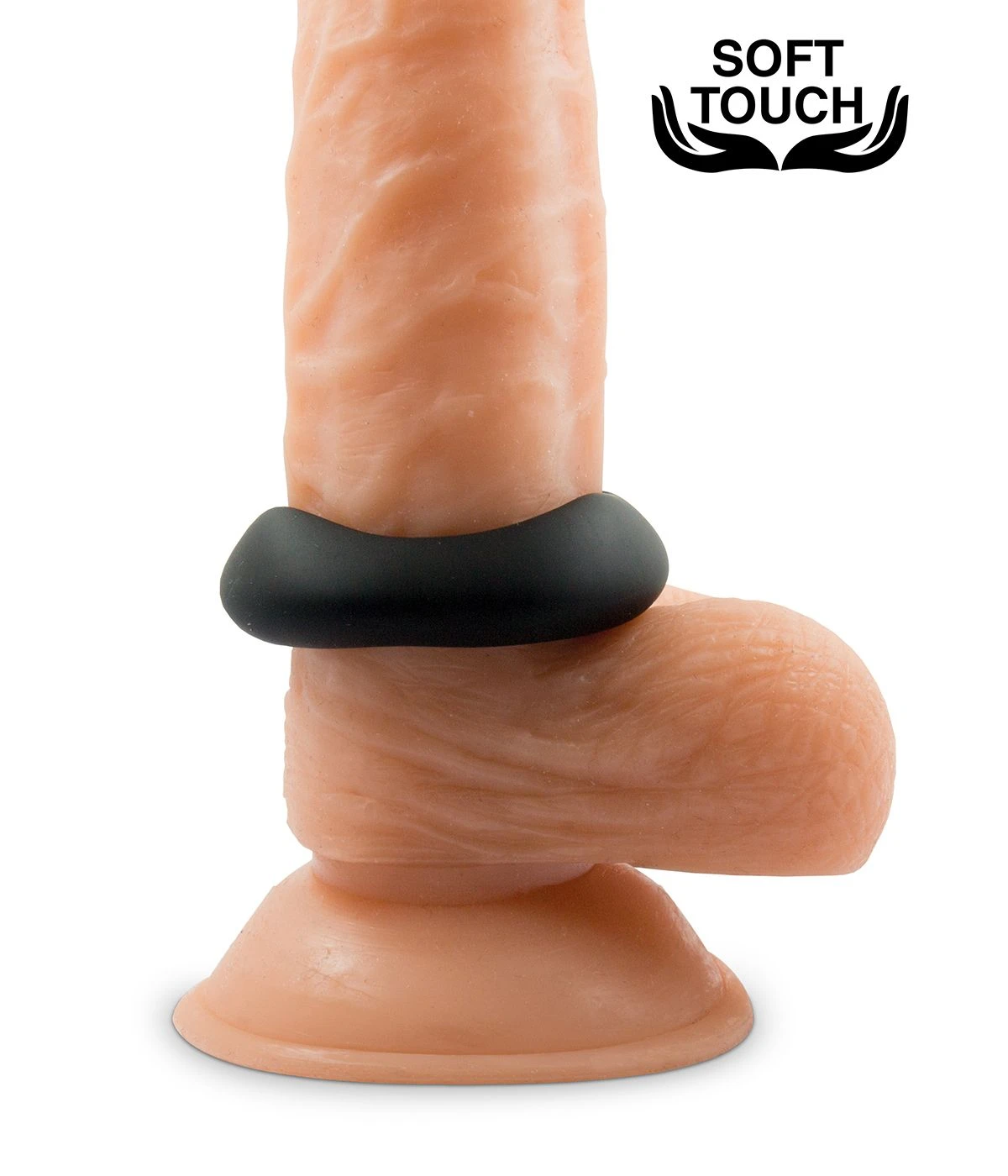 Master Series Polygon Cockring - Zwart 5 Master Series Polygon Cockring - Zwart - Afbeelding 3