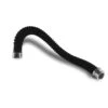 Gas Mask Hose - Zwart -PeeWee-winkel rubber slang1