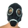 Full Rubber Gas Mask - Zwart 1 Full Rubber Gas Mask - Zwart -PeeWee-winkel rubberen gasmasker1