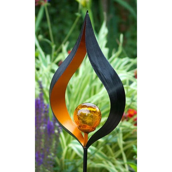 Solarlicht Teardrop - Bronskleurig 3 Solarlicht Teardrop - Bronskleurig - Afbeelding 2