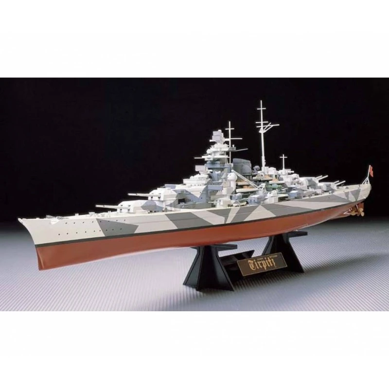 Tamiya WWII German Battleship Tirpitz 3 Tamiya WWII German Battleship Tirpitz