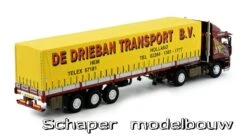 Daf 3300 Drieban -PeeWee-winkel tekno 81527 daf 3300 drieban besseling schapermodelbouw