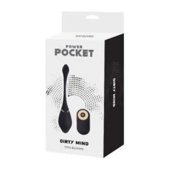 Vibratie Eitje Met Afstandsbediening Dirty Mind - Oplaadbaar -PeeWee-winkel vibratie eitje met afstandsbediening dirty mind oplaadbaar verpakt
