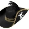 Piratenhoed Met Schedel En Veren -PeeWee-winkel wdm1014 2591l a 2