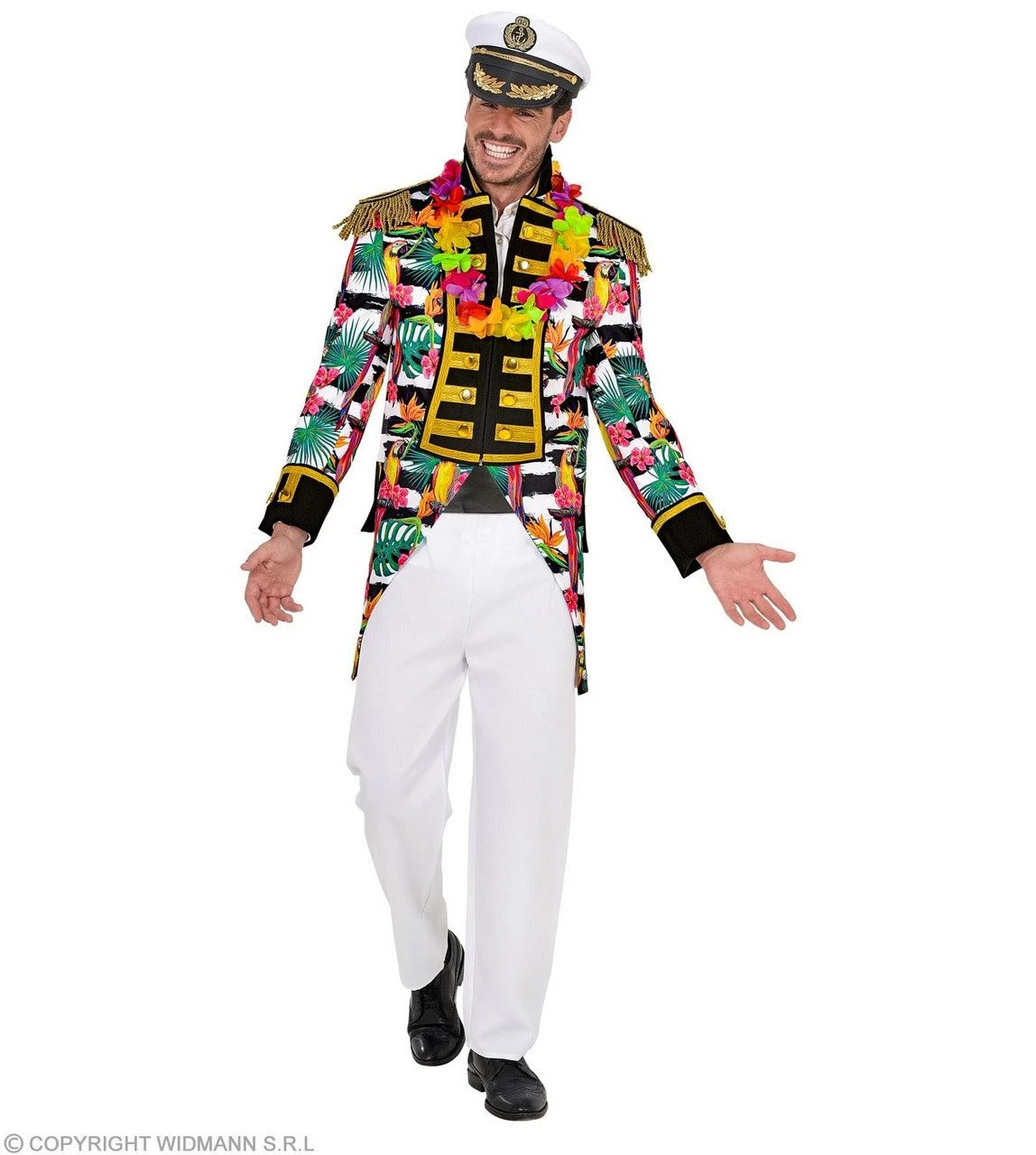 Kapitein Tropical Feestschip Man 4 Kapitein Tropical Feestschip Man - Afbeelding 2