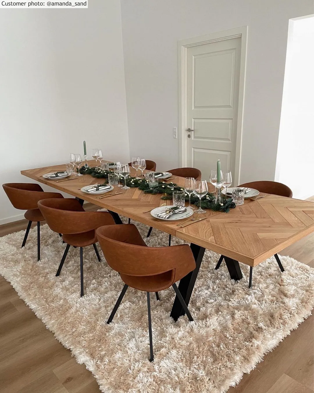 Hoogpolig Vloerkleed - Janjira (offwhite) 10 Hoogpolig Vloerkleed - Janjira (offwhite) - Afbeelding 8