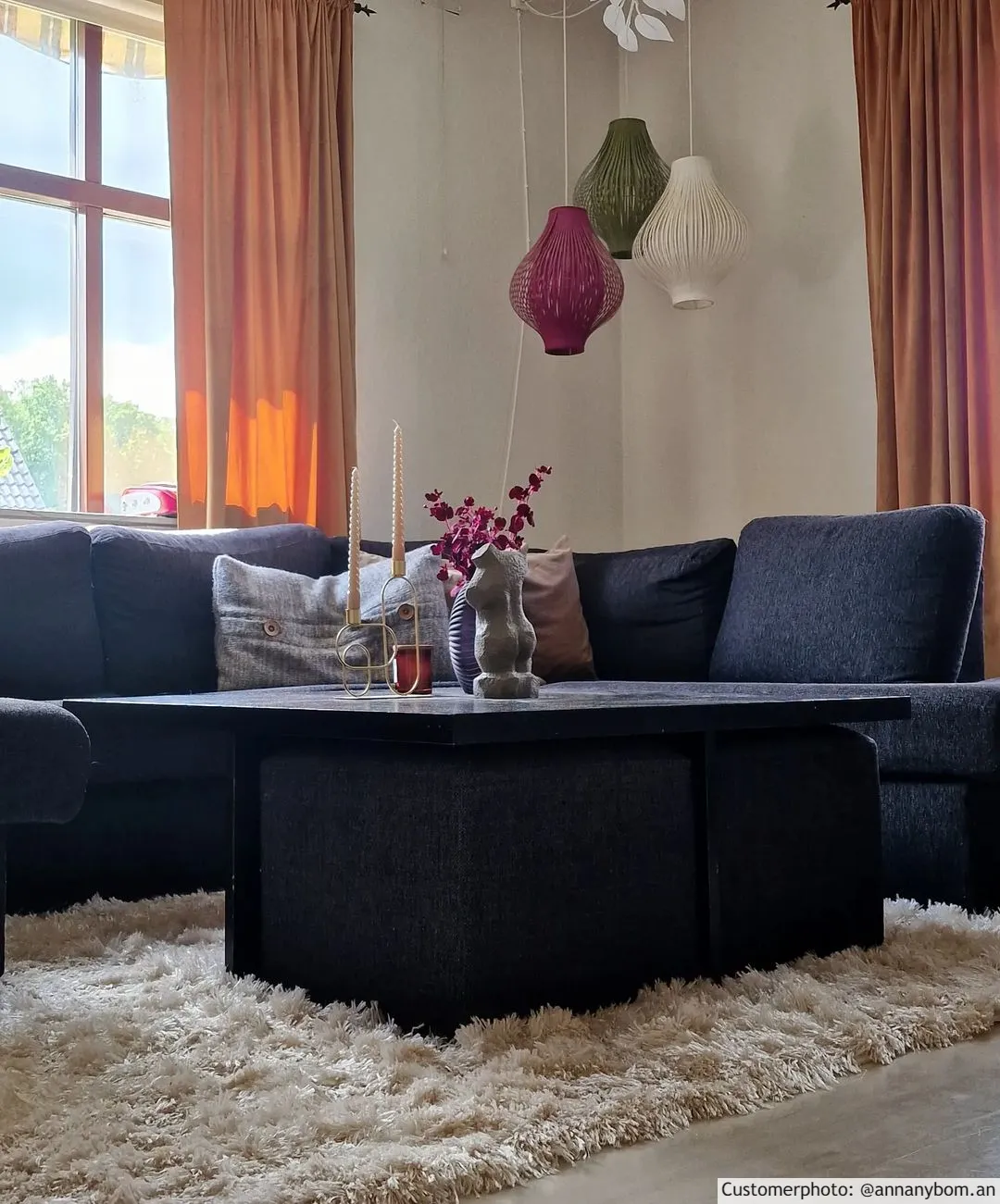 Hoogpolig Vloerkleed - Janjira (offwhite) 19 Hoogpolig Vloerkleed - Janjira (offwhite) - Afbeelding 17